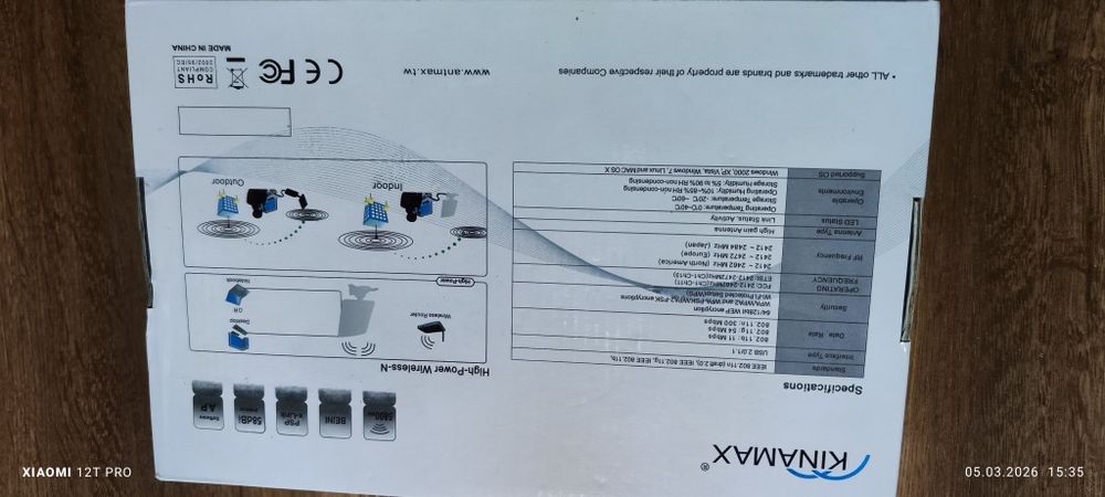 Мощен рутер KinaMax 2бр.