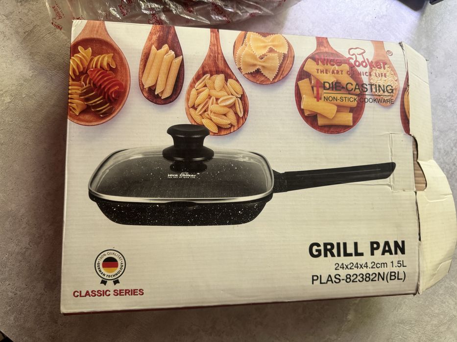 Сковорода гриль от Nice Cooker