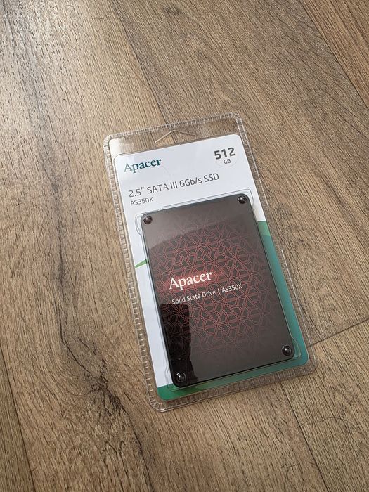Новый SSD Apacer 512gb