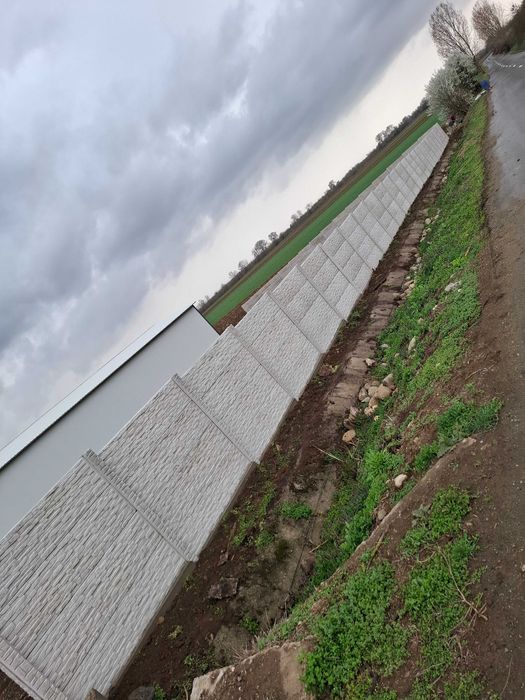 Gard de placi din beton