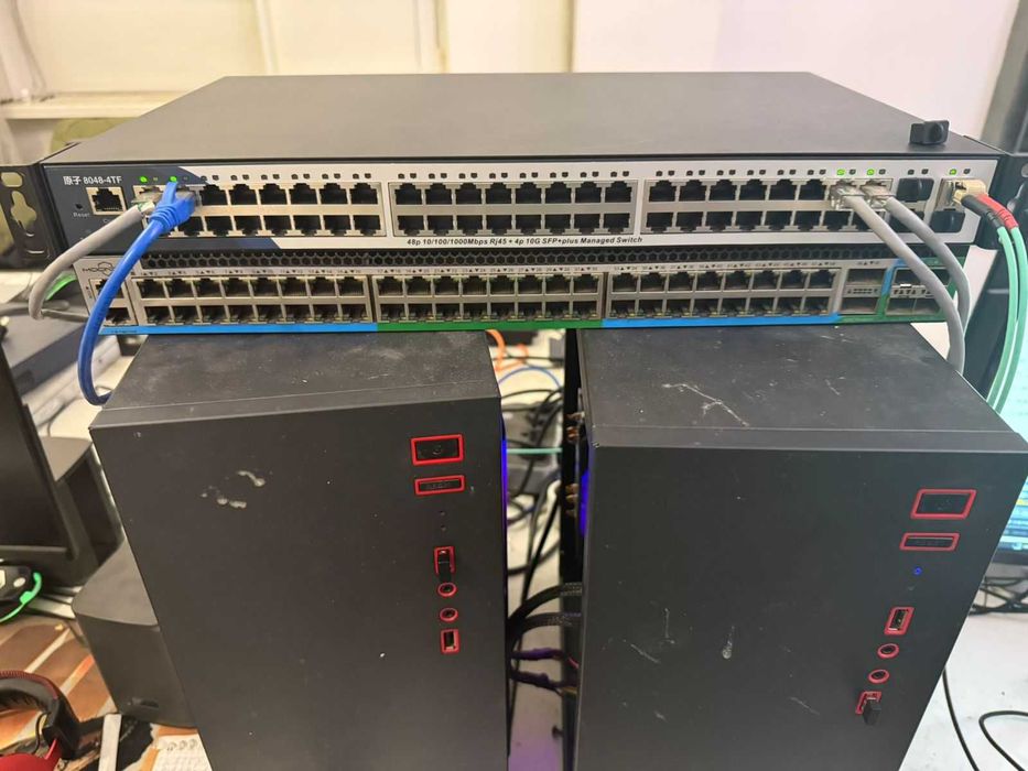 Выделенный коммутатор для интернет-клуб