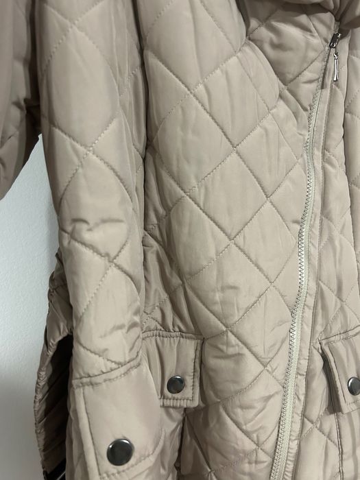 Geaca cu puf natural