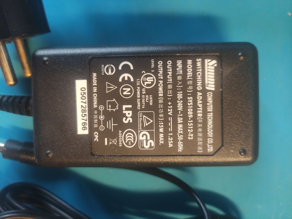 Блоки питания Sunny . 12 вольт .