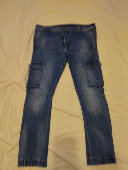 Pantaloni lungi barbati blugi Denim originali