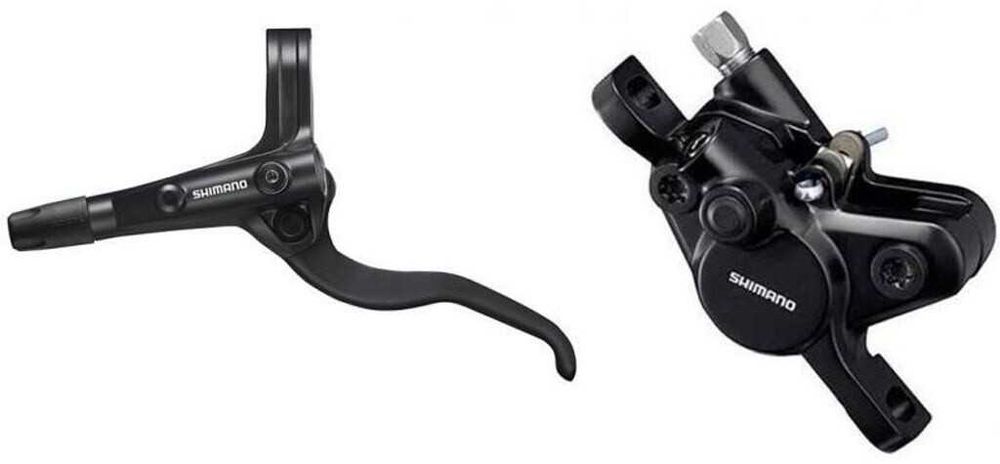 Комплект спирачки Shimano BL-MT401/BR-MT410 2-бутални L.1000mm/1700mm