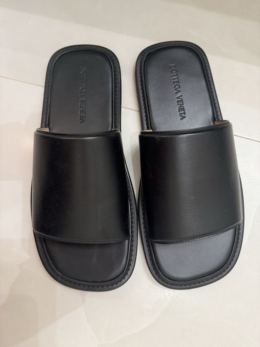 Papuci din piele barbati bottega veneta 42