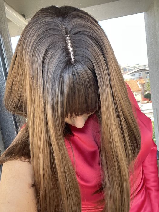 Peruca satena ombre
