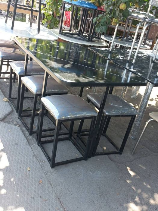 taburetka va stol uyingiz uchun компактный комплект табуреток для кухн