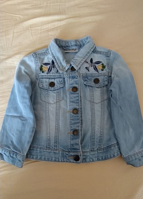 Джинсовая курточка детская