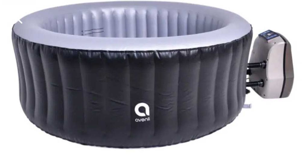 Jacuzzi gonflabil cu funcție de încălzire, și hidromasaj pt. 2-4 pers.