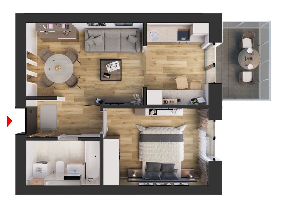 Apartament – București, Titanul Nou - Vedere 2