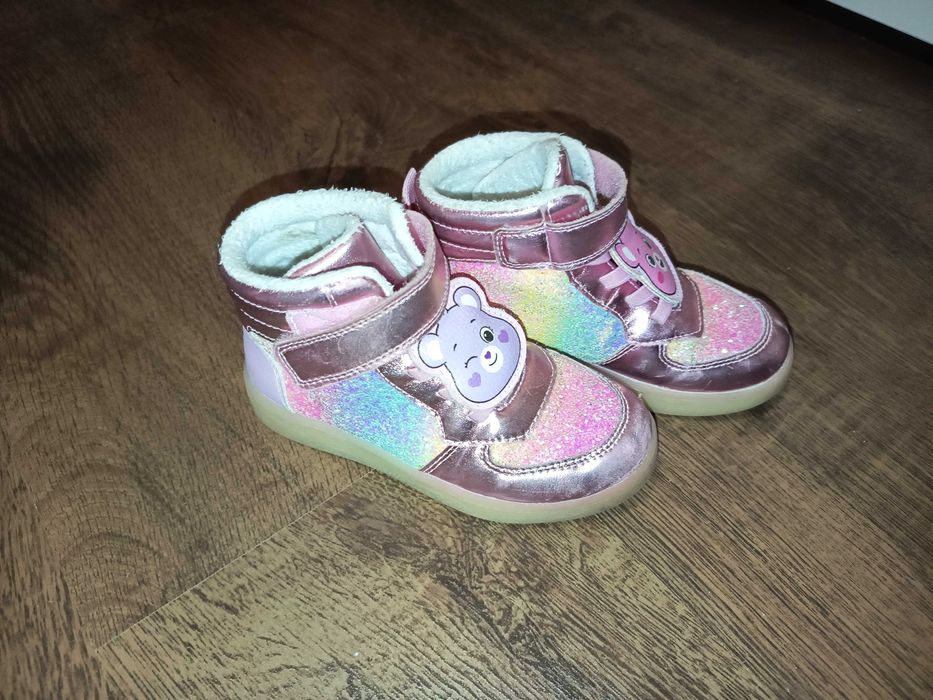 H&M Светещи детски боти номер 28 Care bears