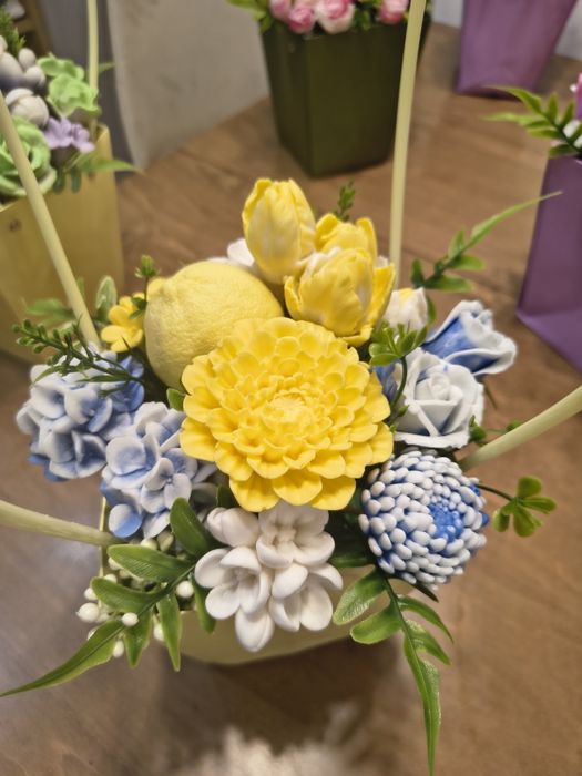 Ароматни букети от глицеринов сапун