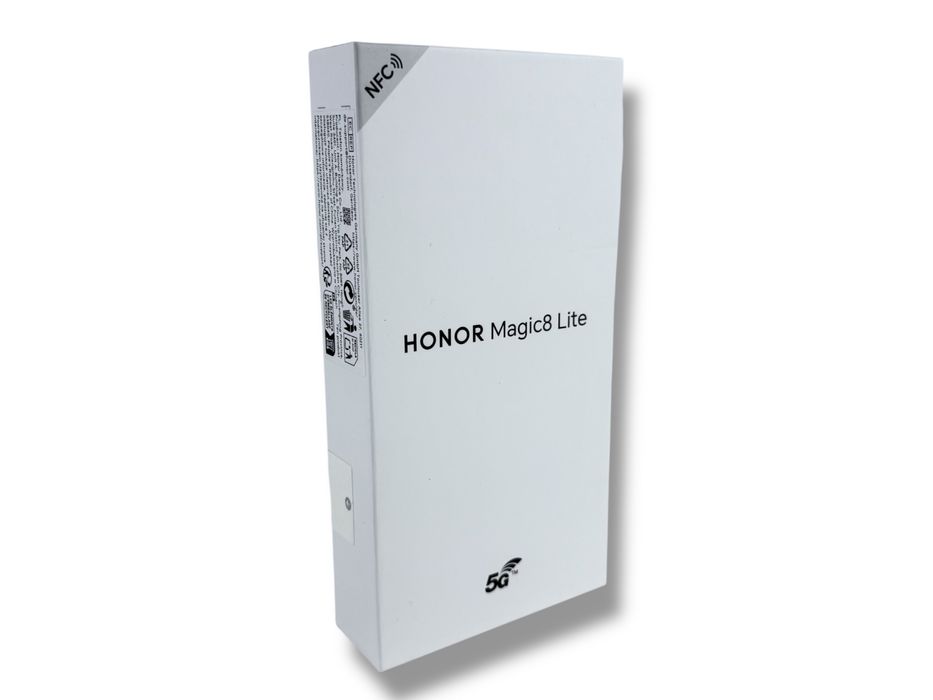НОВ! Honor Magic 8 Lite 5G 512GB 8RAM Black 2г. Гаранция!