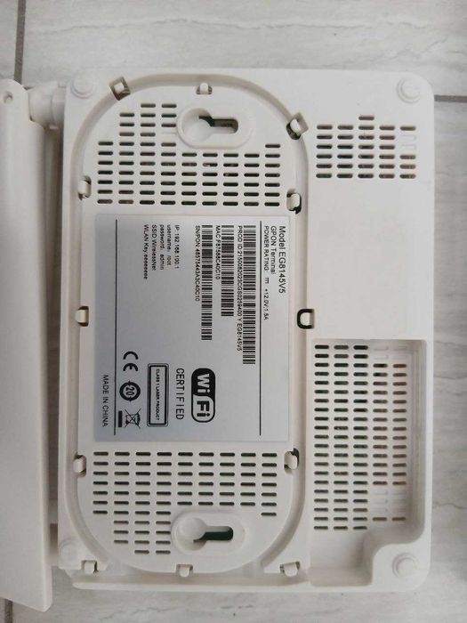 WIFI router Model: EG8145V5 va HG8546M