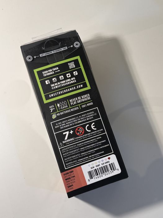 Kendama Sweets Ruby Turbo Shape (Nu Miguel Broken Shape)