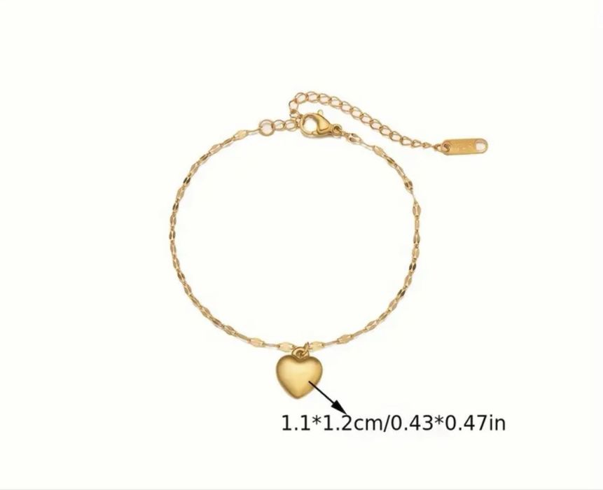 Комплект бижута с 18к златно покритие ( обеци , гривна , колие )