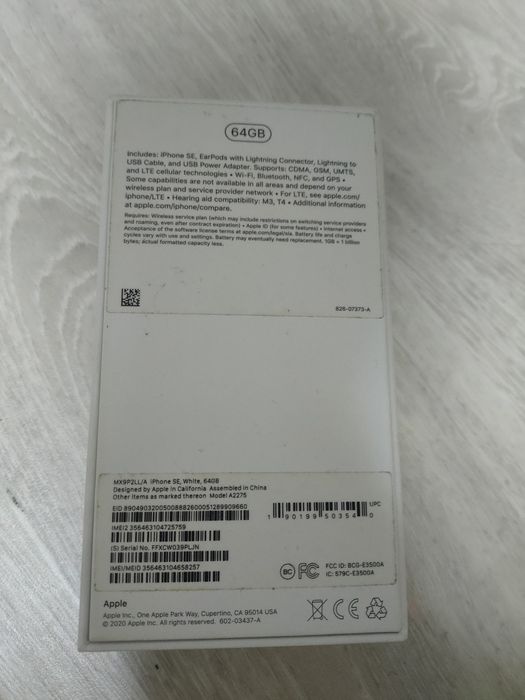iPhone SE 64GB White