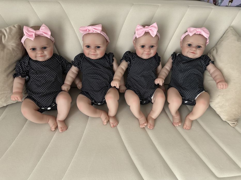 Papusa reborn baietel-fetita