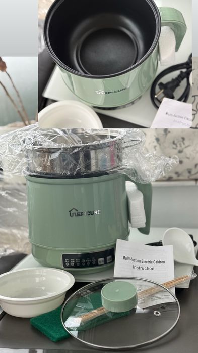 Multicooker cu aburi 1.7L, 5 moduri de gatit-600W-Nou-Mentinere Calda