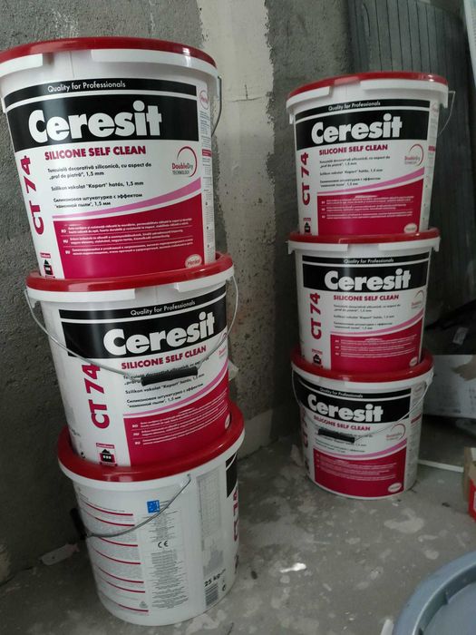 Tencuiala decorativa Ceresit CT 74