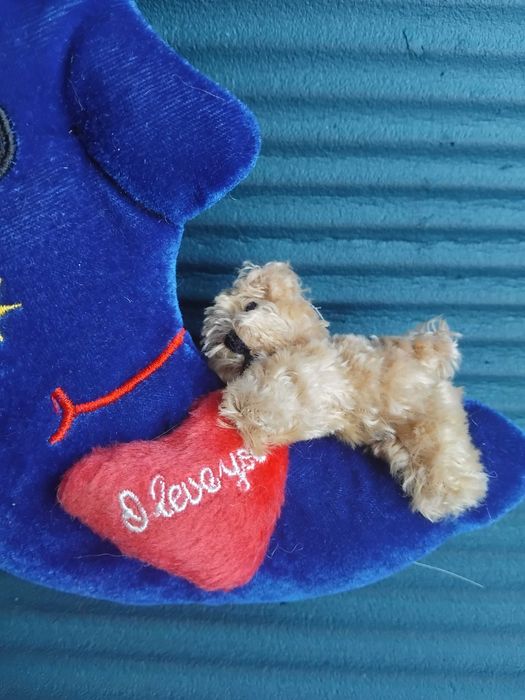 Играчка луна със спящо мече - произведена в Германия!