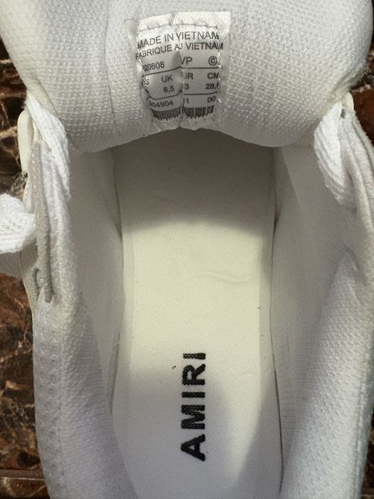 Amiri MA-1 White full box