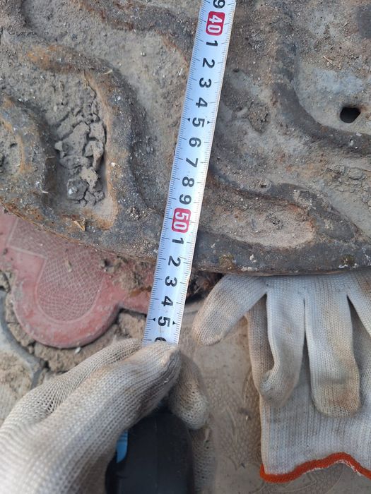 Чугунный люк септика