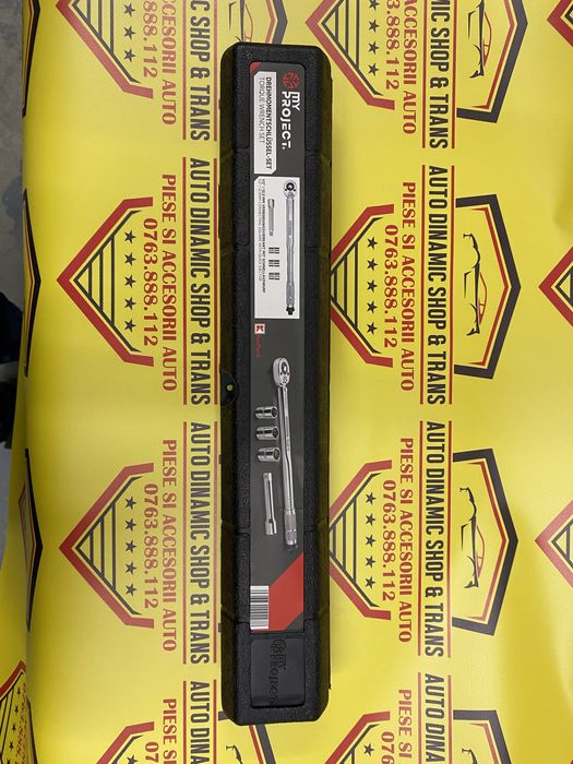 Cheie dinamometrica 1/2 80-210Nm tubulare 17 19 21  si prelungitor