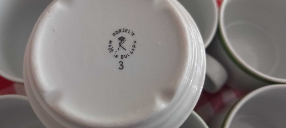 Чаши за кафе - български порцелан