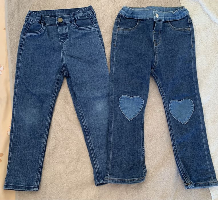 Blugi fete marimea 98, H&M, impecabili