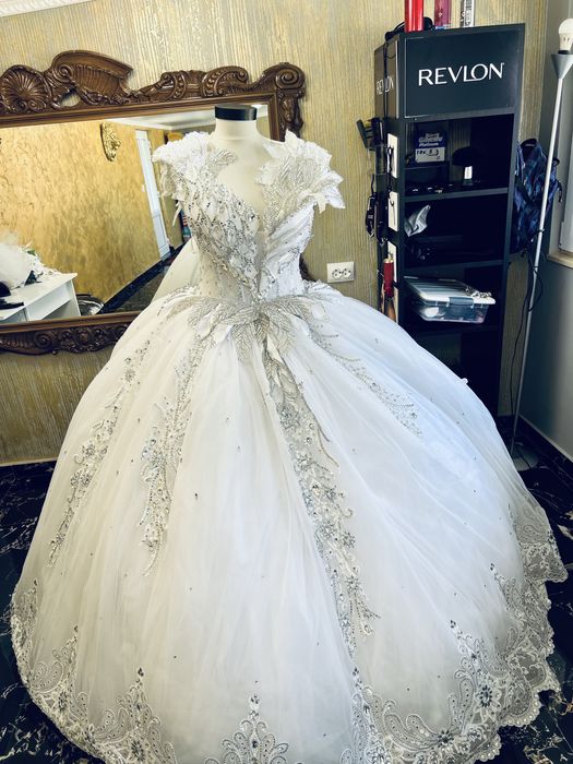 Rochie de Mireasa de prințese purtată o singura data data