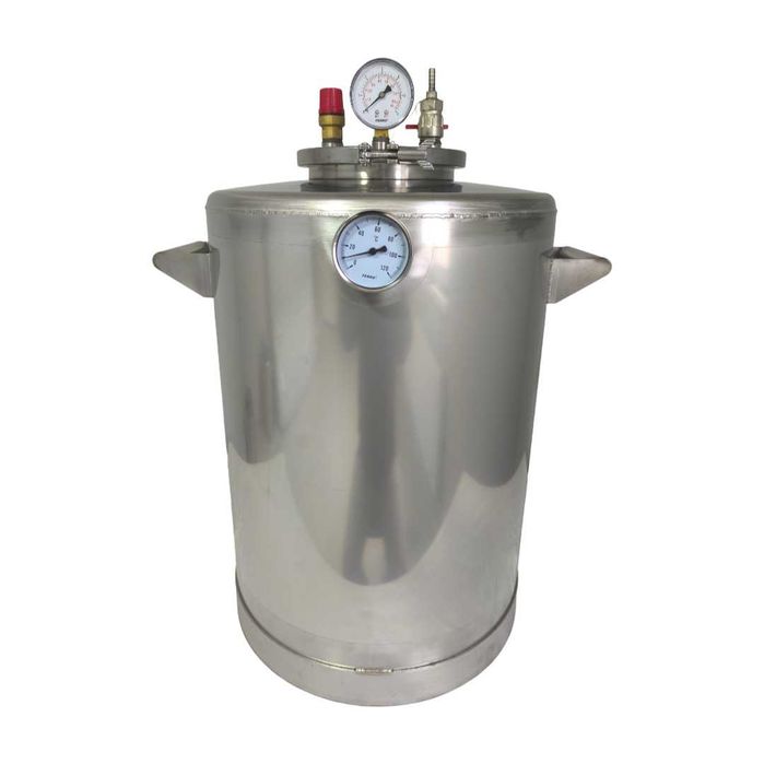 Autoclav 70L pentru fabricarea conservelor  Inox alimentar AISI 304 NOU Garantie Livrare rapidă