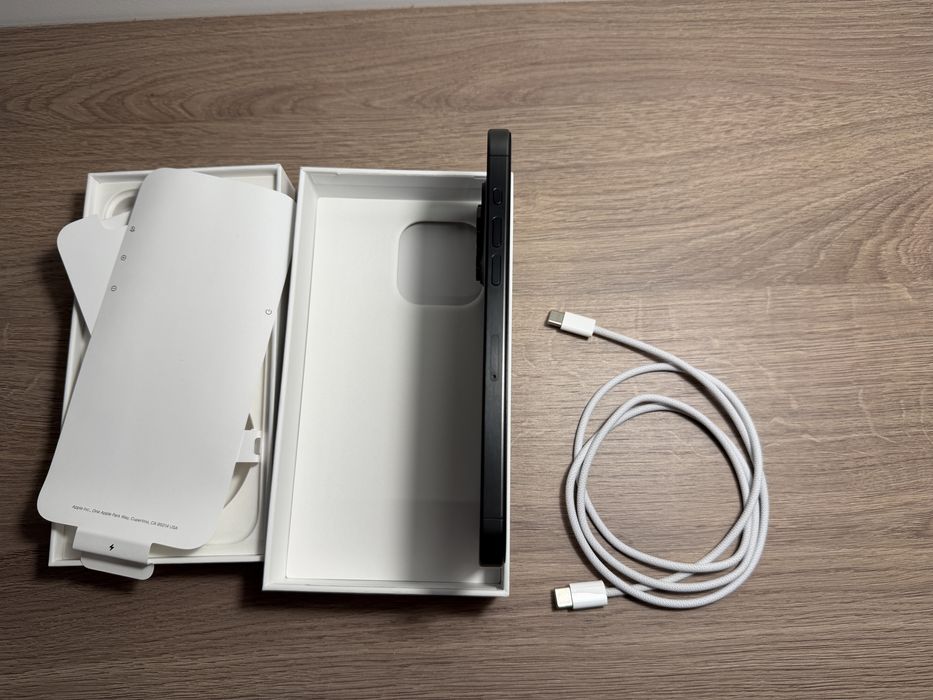 iPhone 15 Pro Max, Black Titanium, 256GB, Impecabil