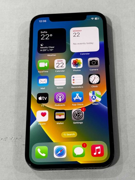 iPhone 12 86%  Battery
