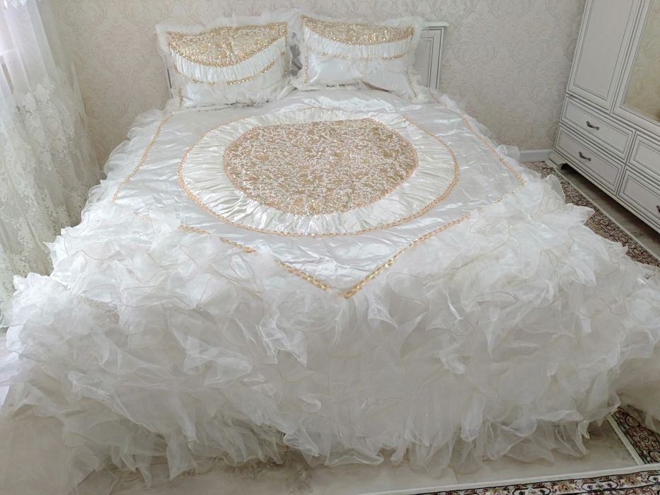 Свадебные постельный набор