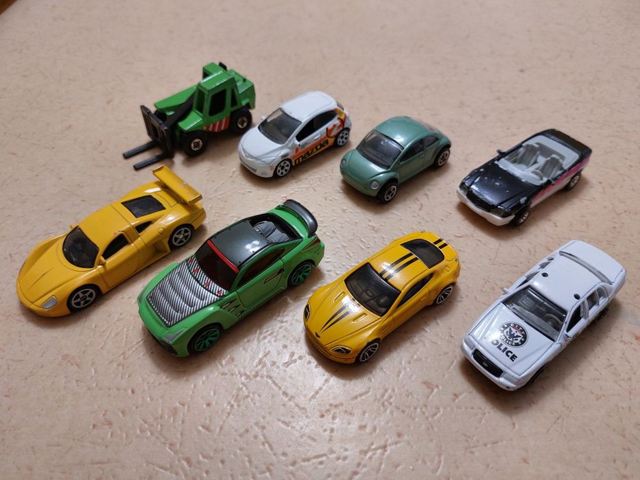 Метални колички matchbox; siku; majorette; welly.
