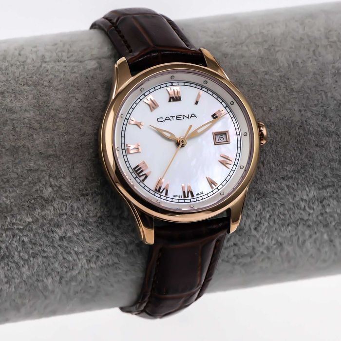 Ceas Catena -Quartz  Swiss Made - CAD008-2BU  - Femei