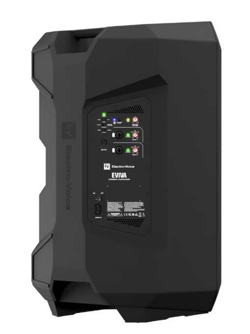 Hope Amanet P5-Boxa activa Electro-Voice EVIVA 15P, 1000W, Bluetooth, negru, 42.6x72.5x40.2cm
