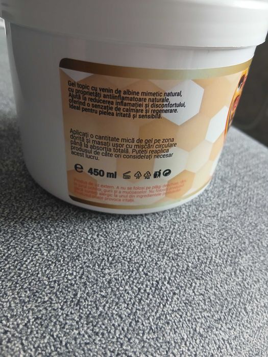 Antiimflamator dureri venin de albine