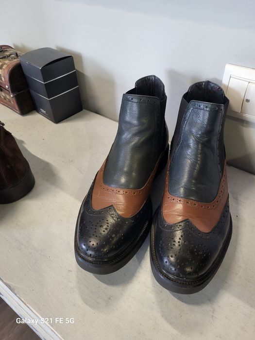 Мужские ботинки челси,40 размер