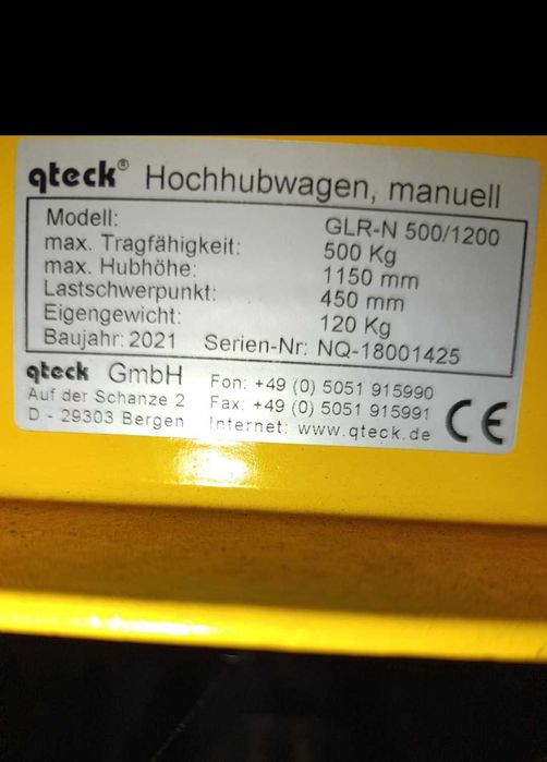 Хидравличен високоповдигач