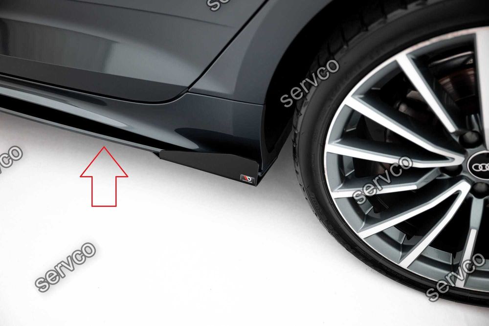 Praguri si flapsuri Audi A5 Sportback F5 Facelift 2019-2024 v3 - Maxton Design