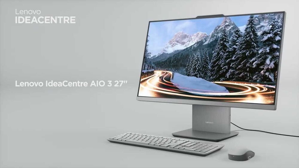 Lenovo IdeaCentre AIO 27": Замонавий ва кучли моноблок (i5-13 авлод)