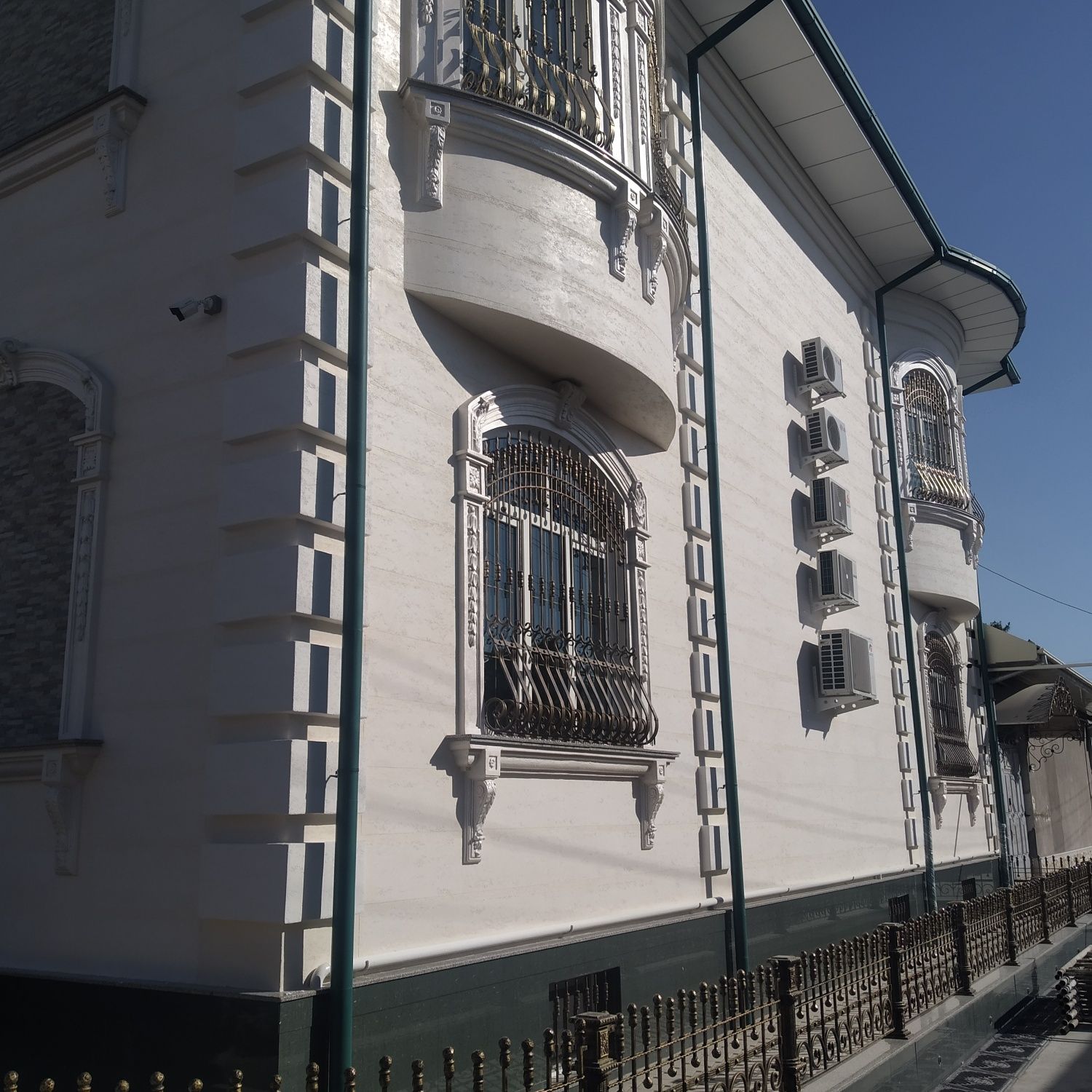 Travertin fasad rasmlar 3d