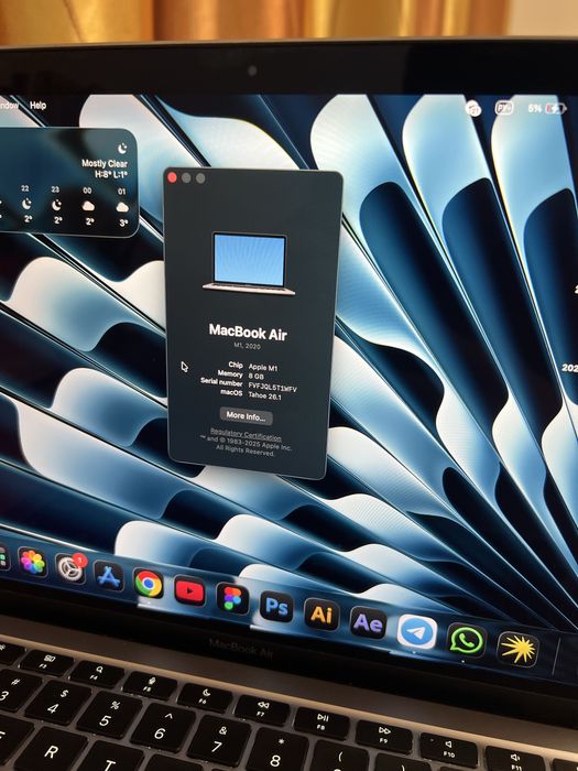 Apple Macbook Air m1 2020