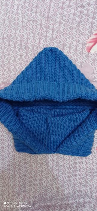 Новый ручная работа капюшон-шарф