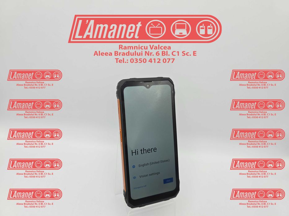 Blackview Fort 1 Black Orange 256 Gb Memorie 6 Gb Ram Stare Buna