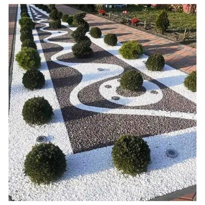 Vand piatra decorativa alba