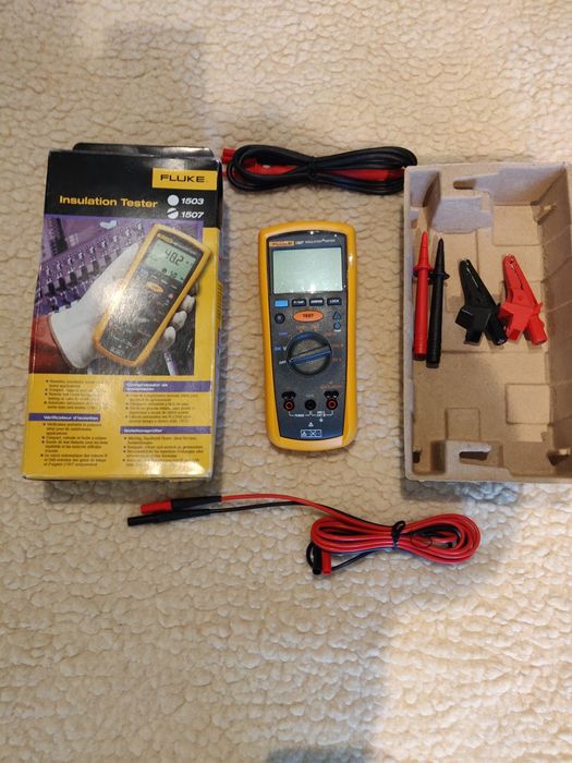 Tester izolatie FLUKE 1507 nou, profesional, megohmetru